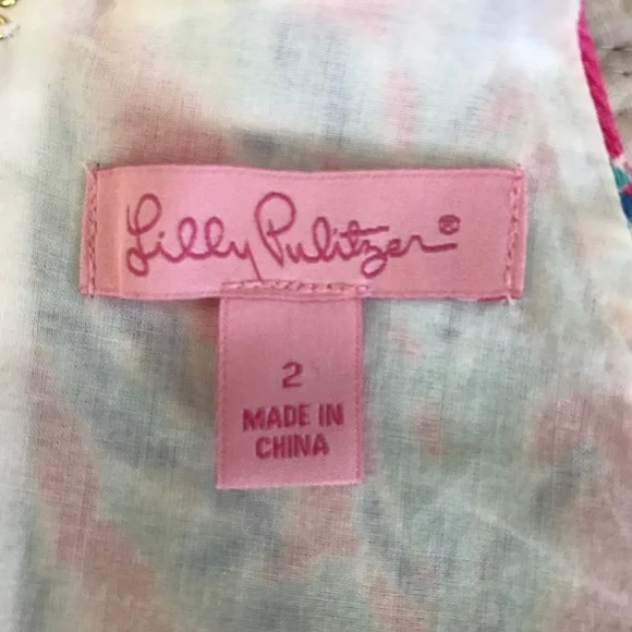 Reposted New WOT Lilly Pulitzer Annabelle samba capri pink coral top - Picture 7 of 12